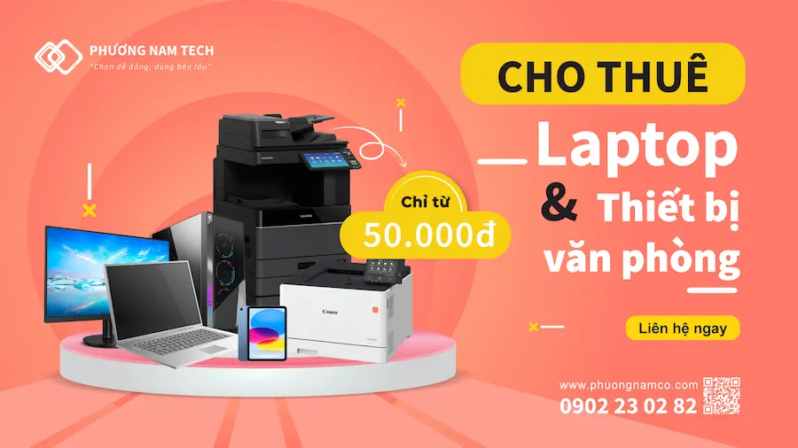 Cho thuê laptop